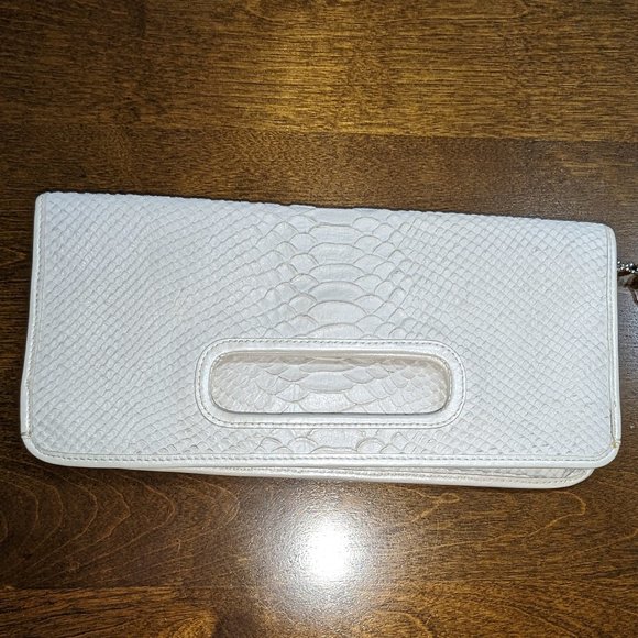 Coach Clutch - White Python - Picture 5 of 14